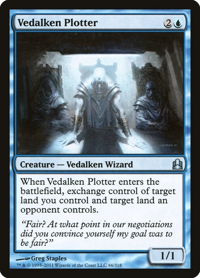 Image for Vedalken Plotter (66) (Commander) - Magic: The Gathering