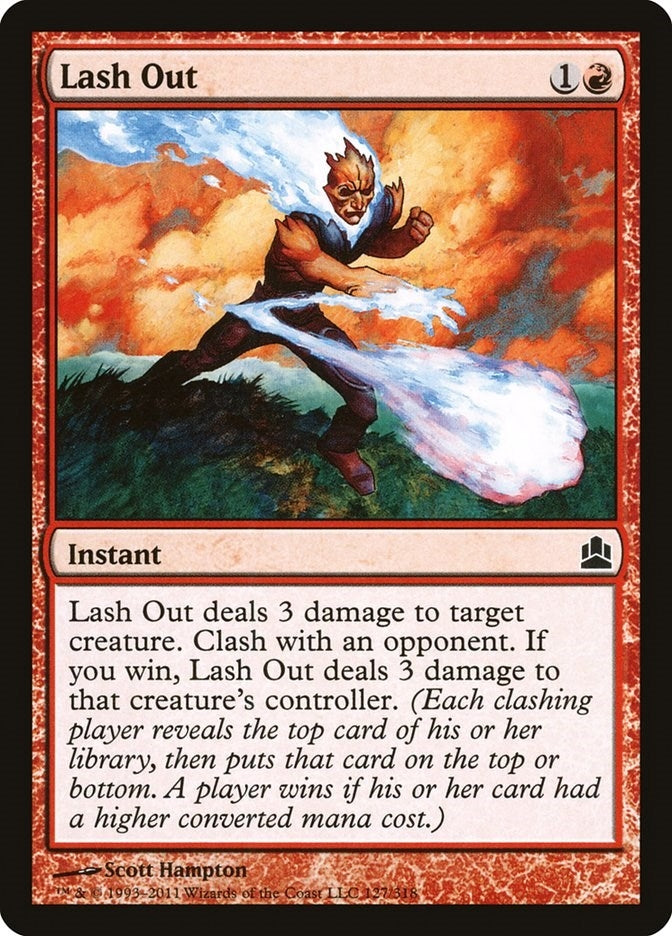 Image for Lash Out (127) (Commander) - Magic: The Gathering