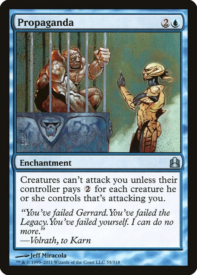 Image for Propaganda (55) (Commander) - Magic: The Gathering