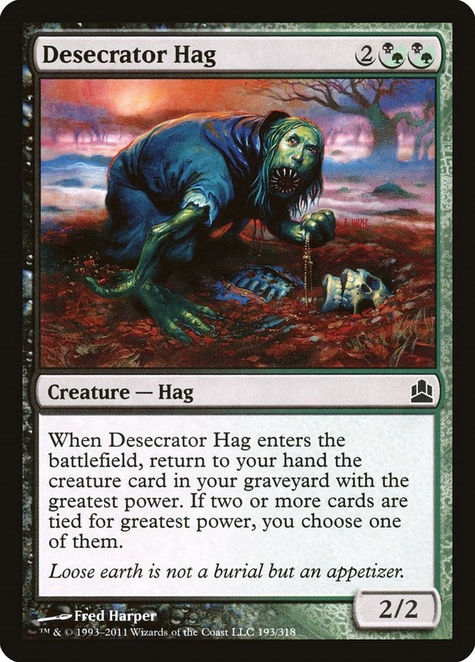 Image for Desecrator Hag (193) (Commander) - Magic: The Gathering