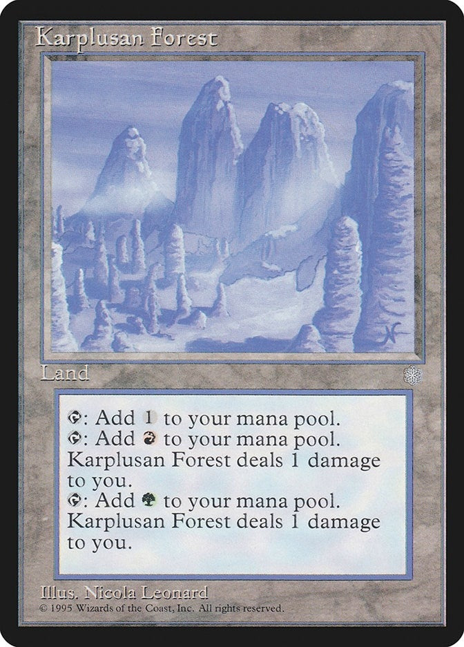 Image for Karplusan Forest (337) (Ice Age) - Magic: The Gathering