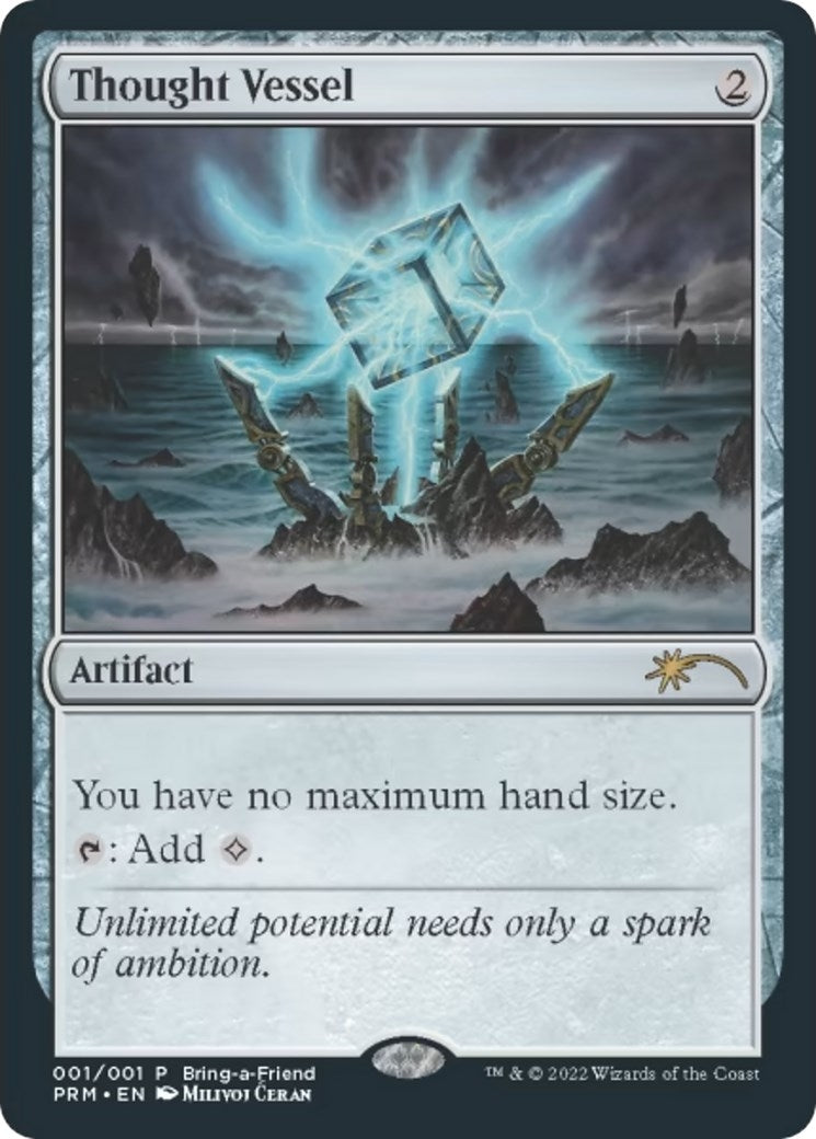 Image for Thought Vessel (Bring-a-Friend Promo) (1) (Unique and Miscellaneous Promos) - Magic: The Gathering