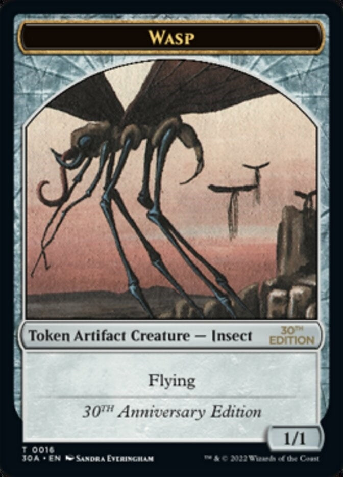 Image for Wasp Token (16) (30th Anniversary Edition) - Magic: The Gathering