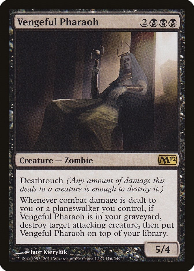Image for Vengeful Pharaoh (116) (Magic 2012 (M12)) - Magic: The Gathering