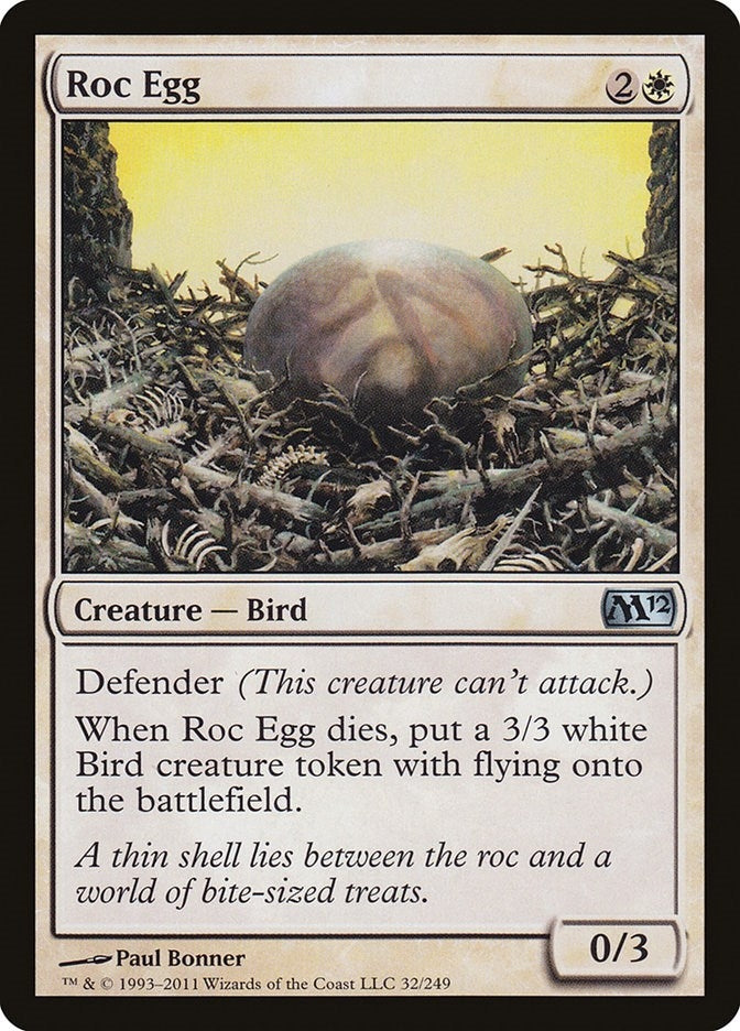 Image for Roc Egg (32) (Magic 2012 (M12)) - Magic: The Gathering