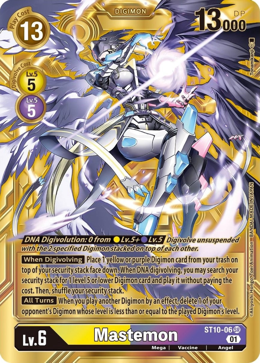 Image for Mastemon (Alternate Art) (ST10-06 SR) (Dimensional Phase) - Digimon Card Game