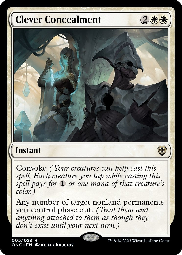 Image for Clever Concealment (5) (Commander: Phyrexia: All Will Be One) - Magic: The Gathering