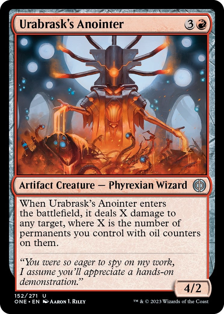 Image for Urabrask's Anointer (152) (Phyrexia: All Will Be One) - Magic: The Gathering