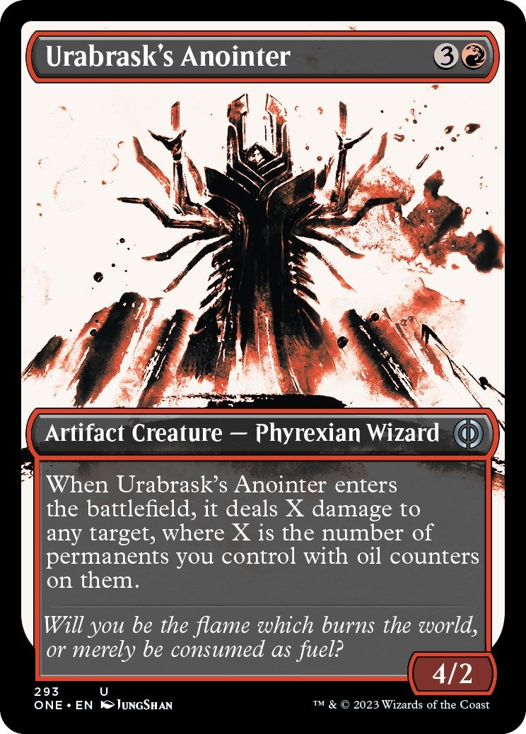 Image for Urabrask's Anointer (Showcase) (293) (Phyrexia: All Will Be One) - Magic: The Gathering