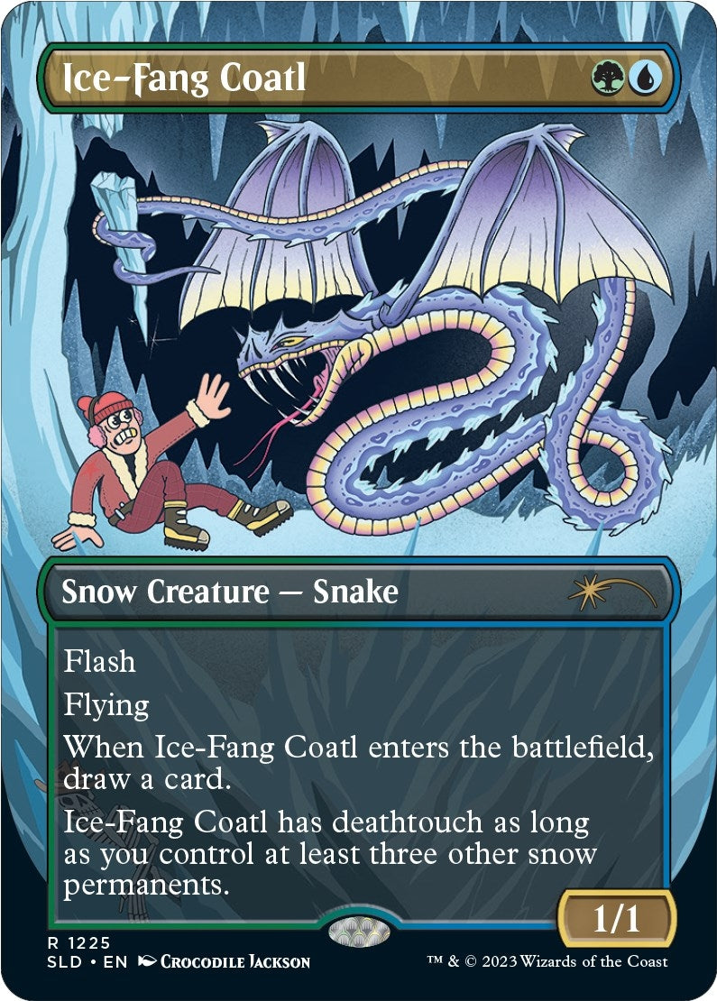 Image for Ice-Fang Coatl (1225) (Secret Lair Drop Series) - Magic: The Gathering