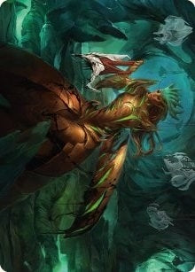 Image for Glissa Sunslayer Art Card (47) (Art Series: Phyrexia: All Will Be One) - Magic: The Gathering