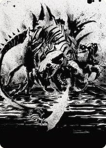 Image for Karumonix, the Rat King Art Card (70) (Art Series: Phyrexia: All Will Be One) - Magic: The Gathering