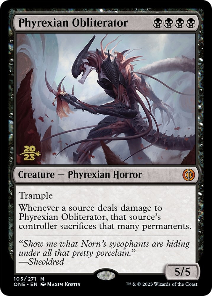 Image for Phyrexian Obliterator (105) (Prerelease Cards) - Magic: The Gathering