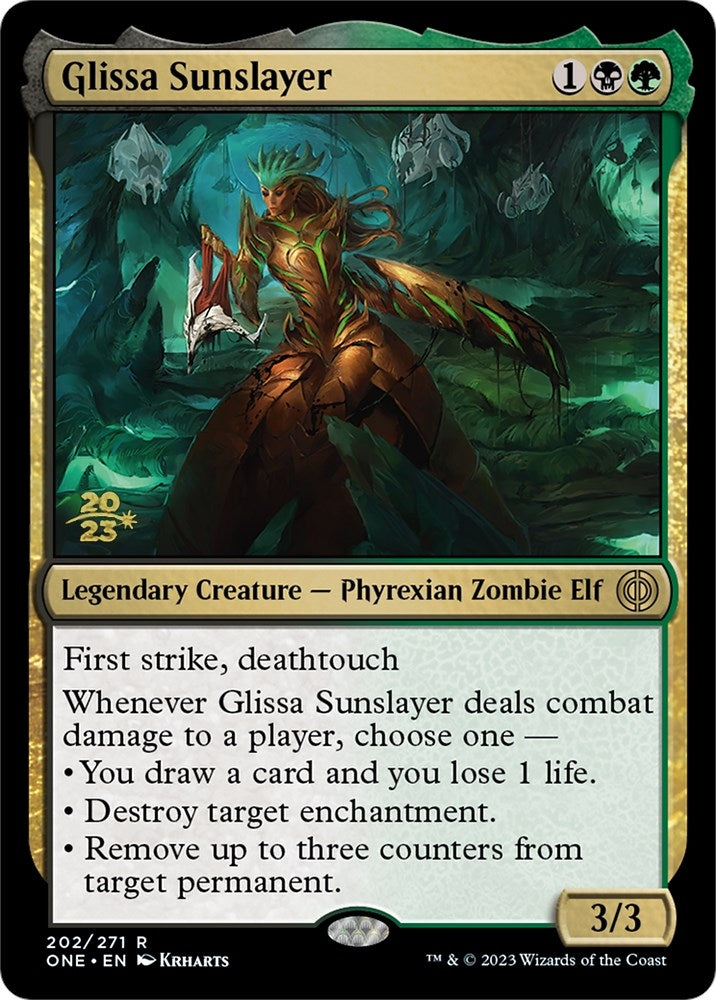 Image for Glissa Sunslayer (202) (Prerelease Cards) - Magic: The Gathering