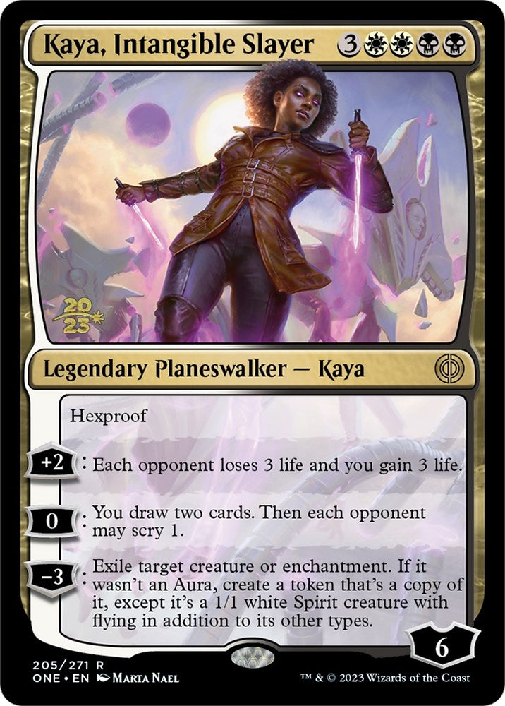 Image for Kaya, Intangible Slayer (205) (Prerelease Cards) - Magic: The Gathering