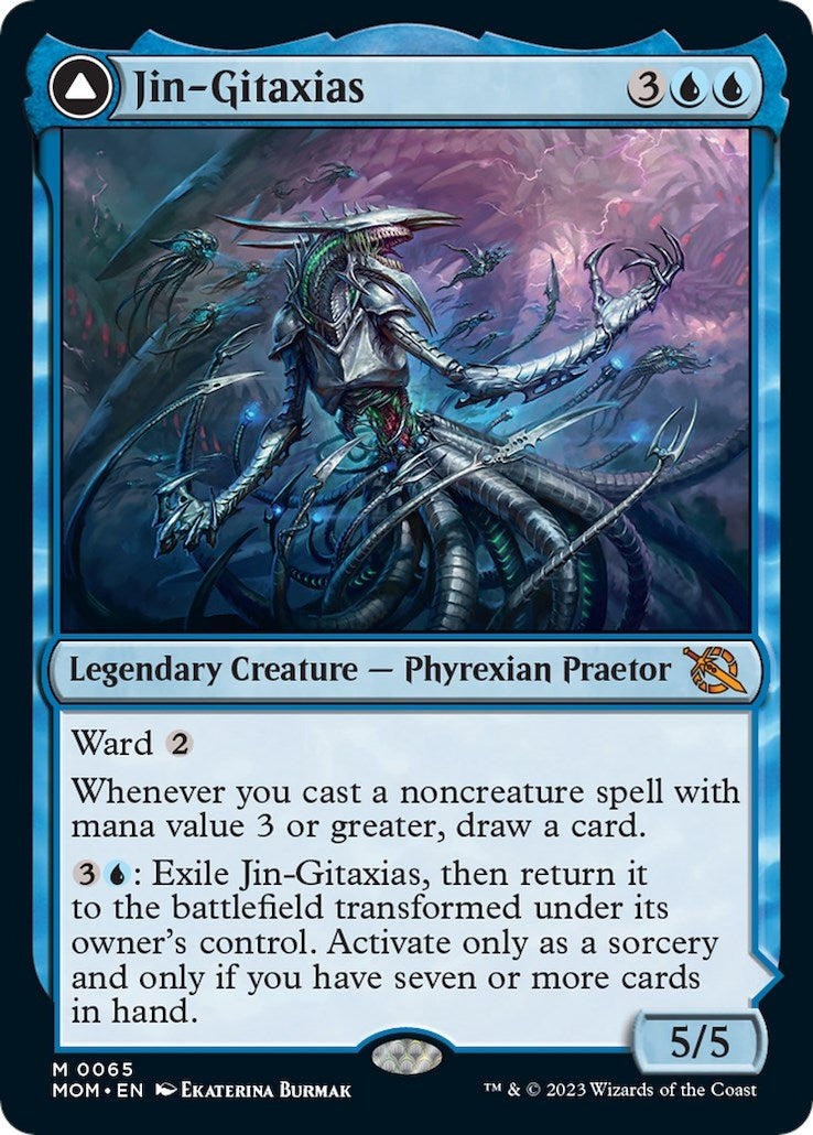 Image for Jin-Gitaxias (65) (March of the Machine) - Magic: The Gathering