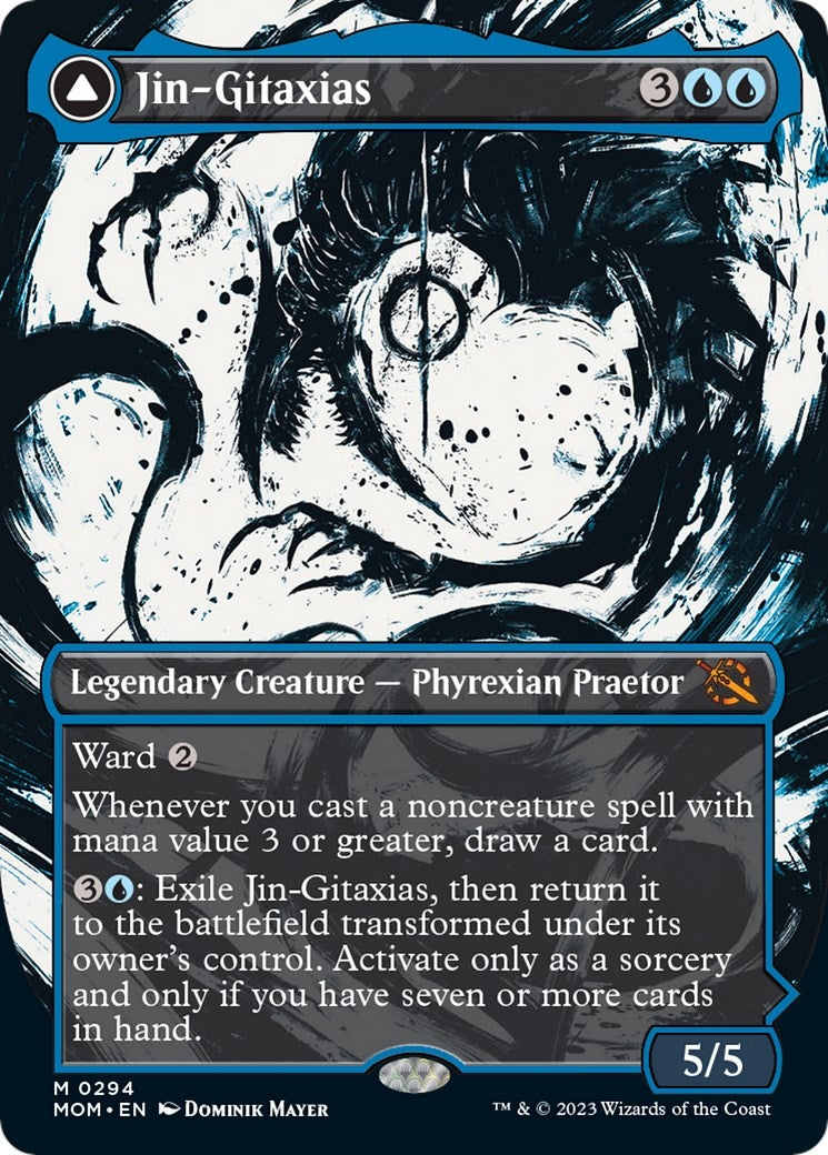 Image for Jin-Gitaxias (Showcase) (294) (March of the Machine) - Magic: The Gathering