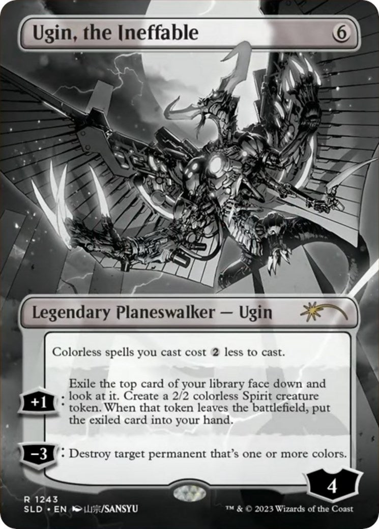 Image for Ugin, the Ineffable (Borderless) (1243) (Secret Lair Drop Series) - Magic: The Gathering