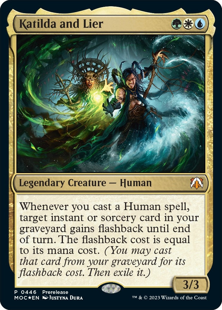 Image for Katilda and Lier (446) (Prerelease Cards) - Magic: The Gathering