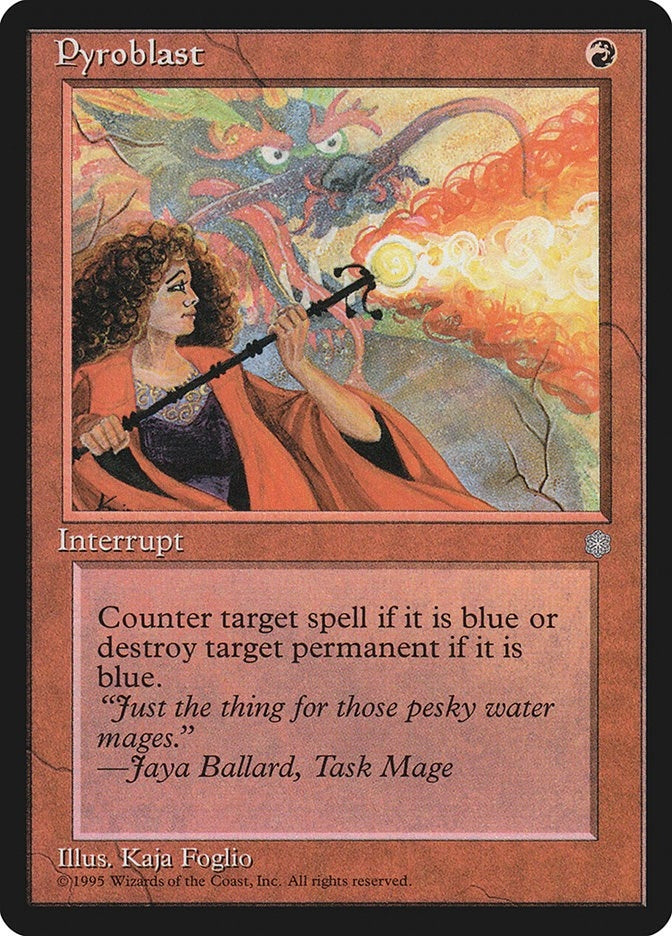 Image for Pyroblast (213) (Ice Age) - Magic: The Gathering