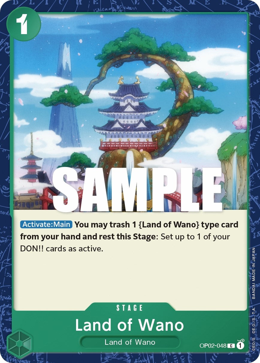 Image for Land of Wano (OP02-048) (Paramount War) - One Piece Card Game