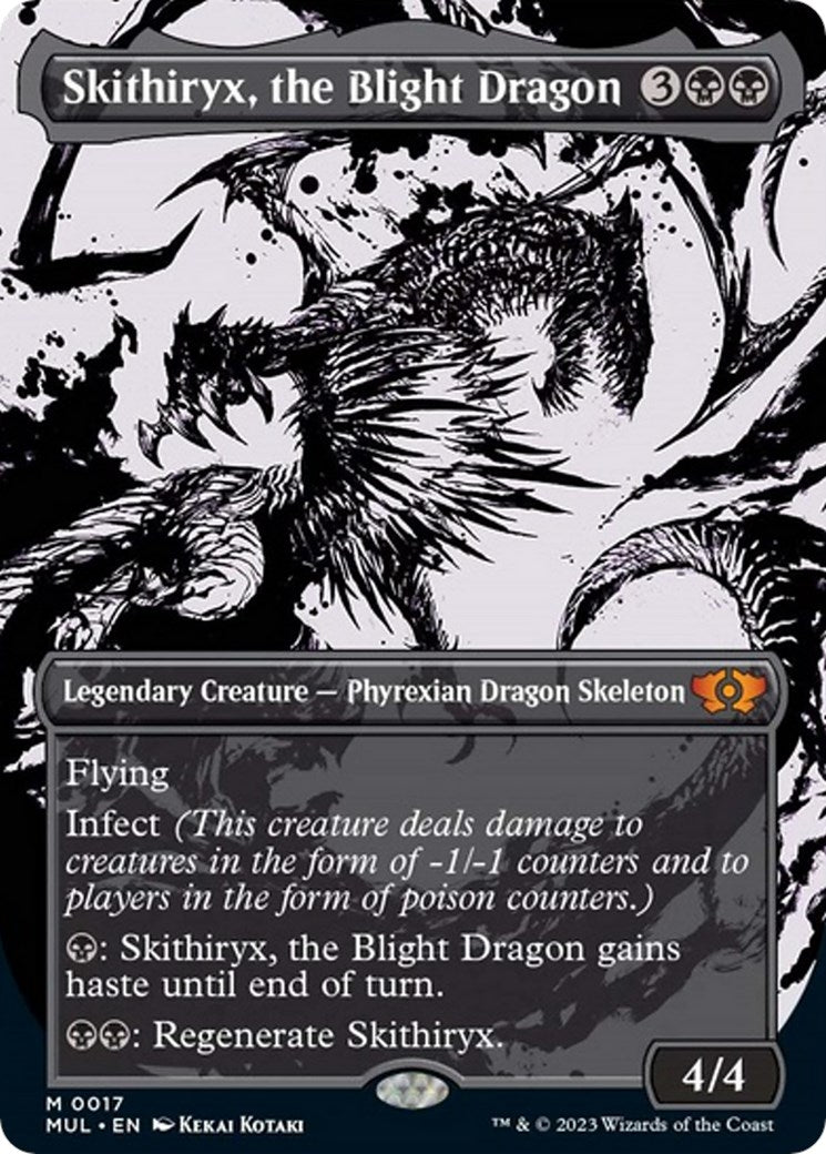 Image for Skithiryx, the Blight Dragon (17) (March of the Machine: Multiverse Legends) - Magic: The Gathering