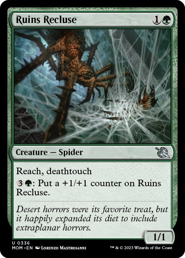 Image for Ruins Recluse (336) (March of the Machine) - Magic: The Gathering