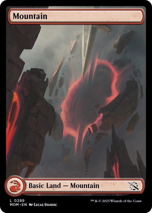 Image for Mountain (0289) (289) (March of the Machine) - Magic: The Gathering