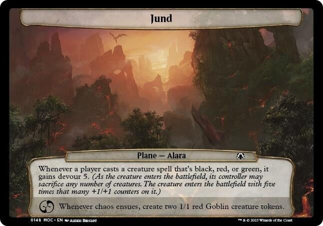 Image for Jund (148) (Planechase: March of the Machine) - Magic: The Gathering
