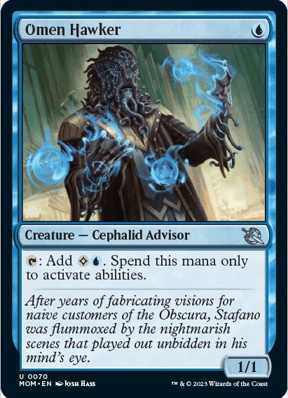 Image for Omen Hawker (70) (March of the Machine) - Magic: The Gathering