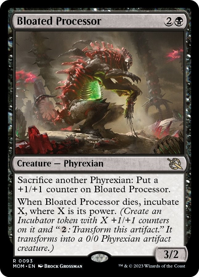Image for Bloated Processor (93) (March of the Machine) - Magic: The Gathering
