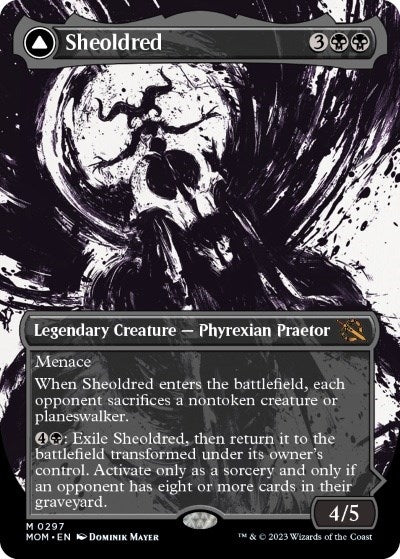 Image for Sheoldred (Showcase) (297) (March of the Machine) - Magic: The Gathering