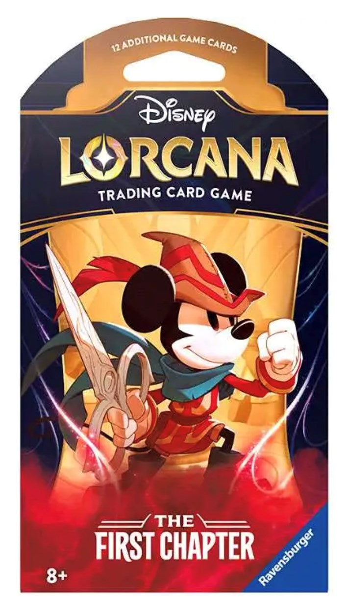 Image for Disney Lorcana: The First Chapter Sleeved Booster Pack - Disney Lorcana