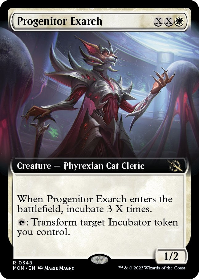 Image for Progenitor Exarch (Extended Art) (348) (March of the Machine) - Magic: The Gathering