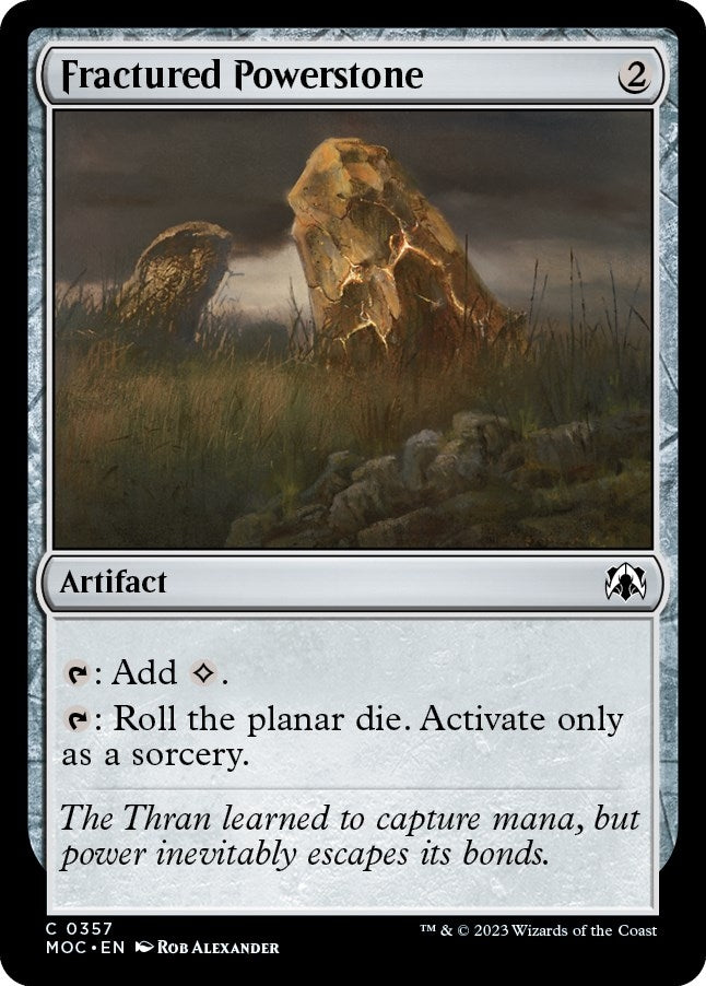 Image for Fractured Powerstone (357) (Commander: March of the Machine) - Magic: The Gathering