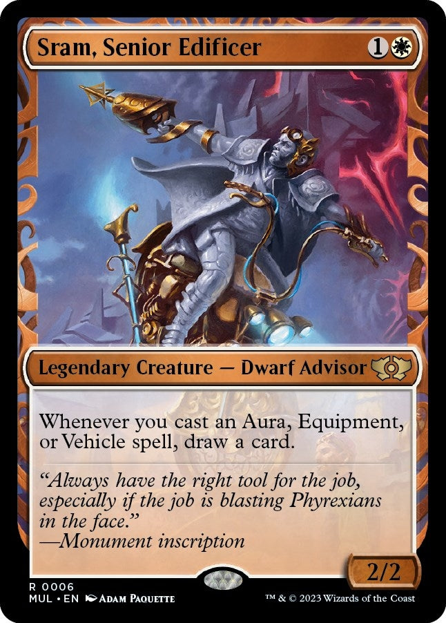 Image for Sram, Senior Edificer (6) (March of the Machine: Multiverse Legends) - Magic: The Gathering