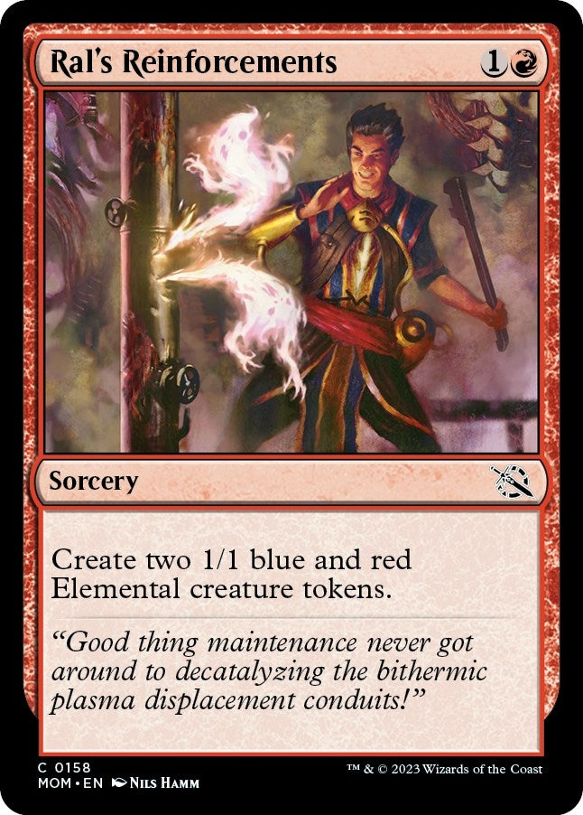 Image for Ral's Reinforcements (158) (March of the Machine) - Magic: The Gathering