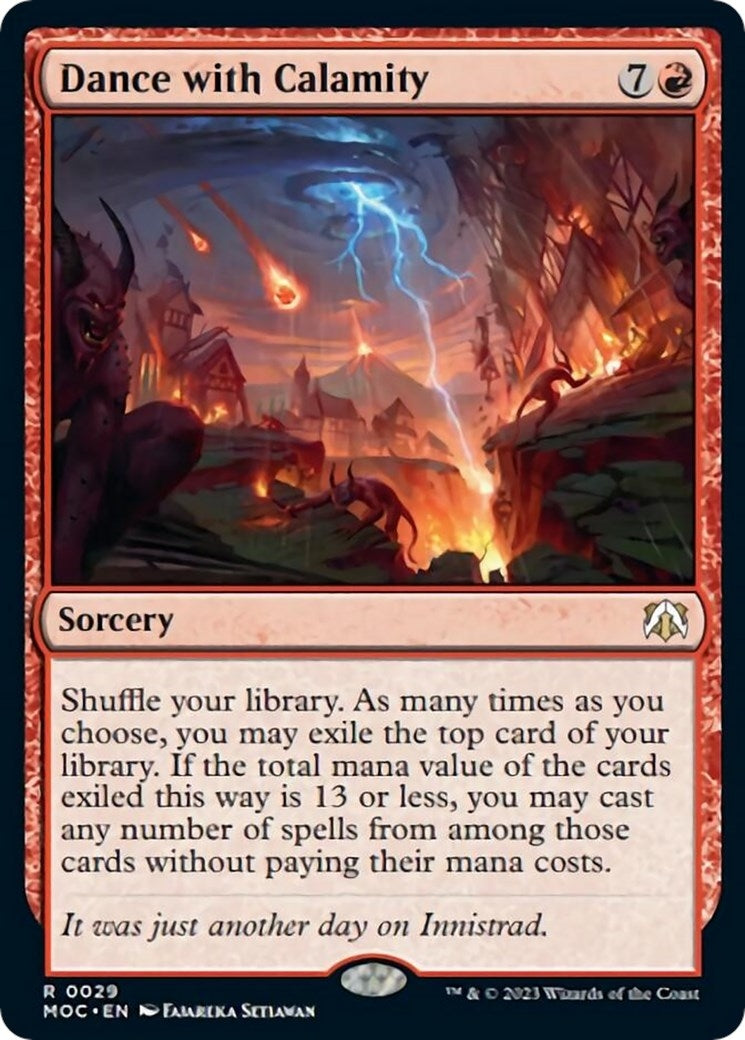Image for Dance with Calamity (29) (Commander: March of the Machine) - Magic: The Gathering