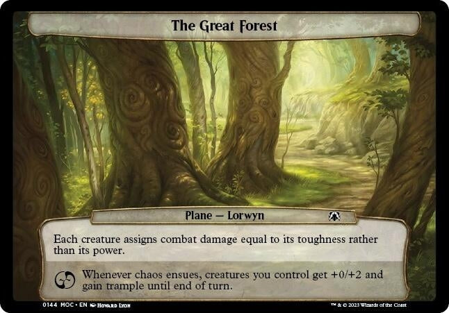 Image for The Great Forest (144) (Planechase: March of the Machine) - Magic: The Gathering