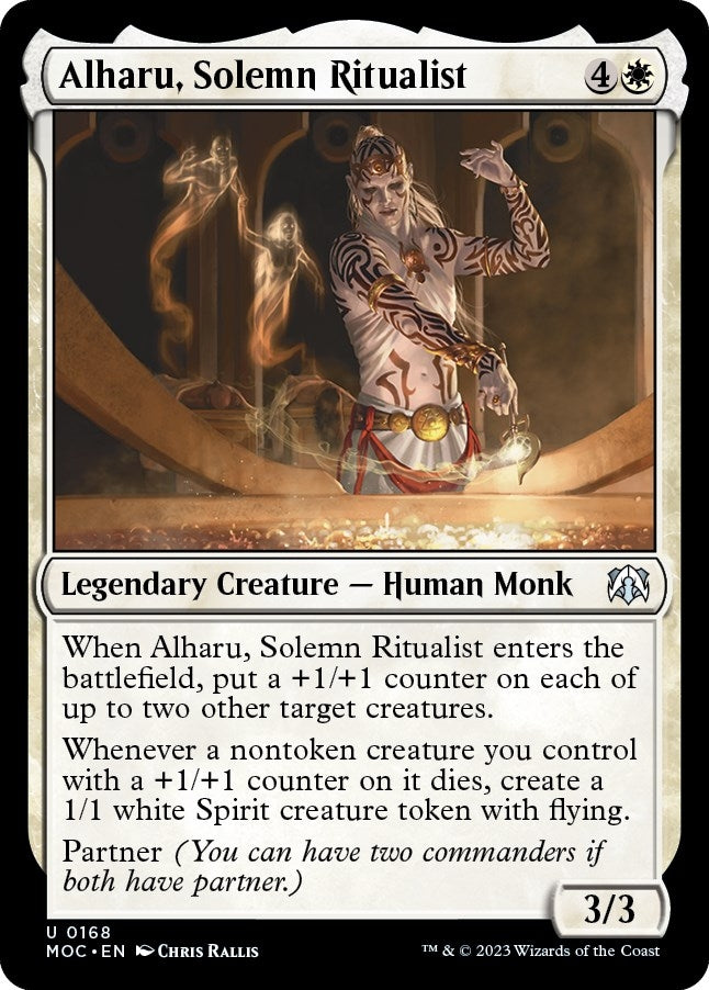 Image for Alharu, Solemn Ritualist (168) (Commander: March of the Machine) - Magic: The Gathering