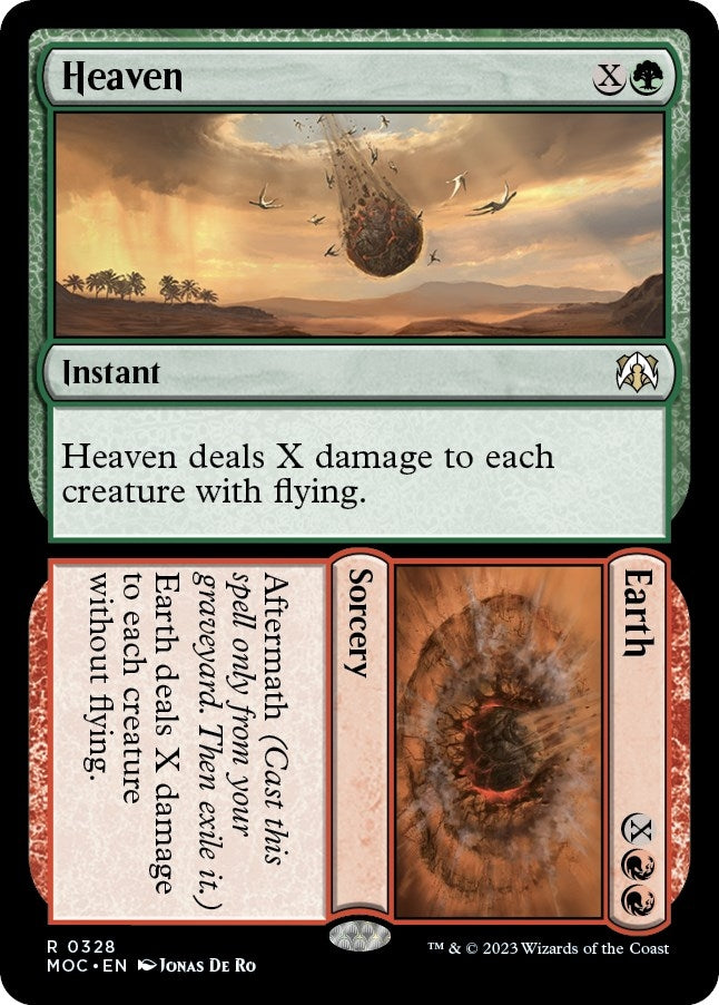 Image for Heaven // Earth (328) (Commander: March of the Machine) - Magic: The Gathering
