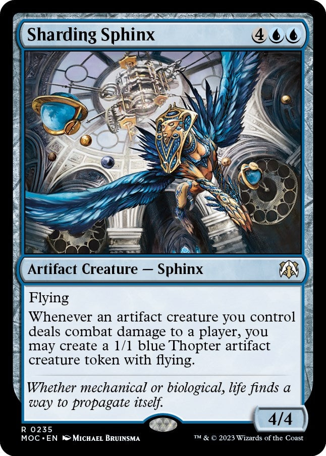 Image for Sharding Sphinx (235) (Commander: March of the Machine) - Magic: The Gathering
