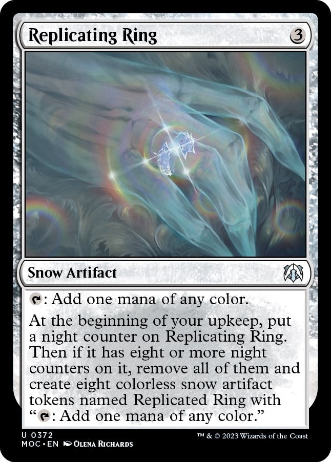 Image for Replicating Ring (372) (Commander: March of the Machine) - Magic: The Gathering
