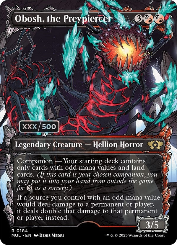 Image for Obosh, the Preypiercer (Serial Numbered) (184) (March of the Machine: Multiverse Legends) - Magic: The Gathering