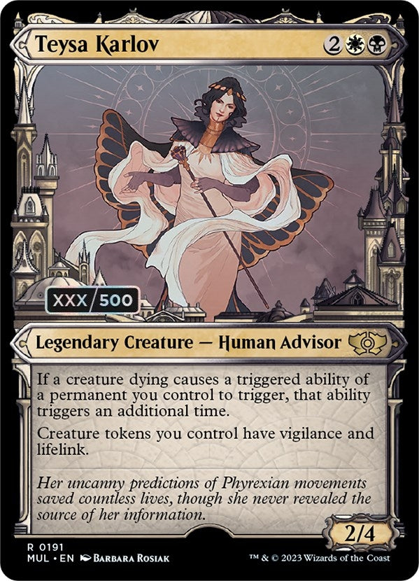 Image for Teysa Karlov (Serial Numbered) (191) (March of the Machine: Multiverse Legends) - Magic: The Gathering
