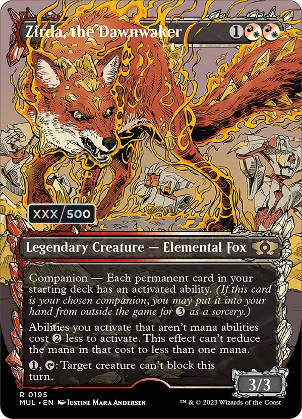 Image for Zirda, the Dawnwaker (Serial Numbered) (195) (March of the Machine: Multiverse Legends) - Magic: The Gathering