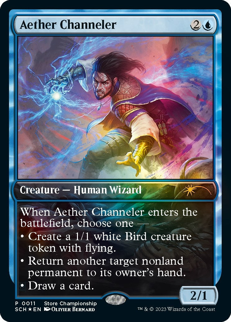 Image for Aether Channeler (11) (Game Day & Store Championship Promos) - Magic: The Gathering