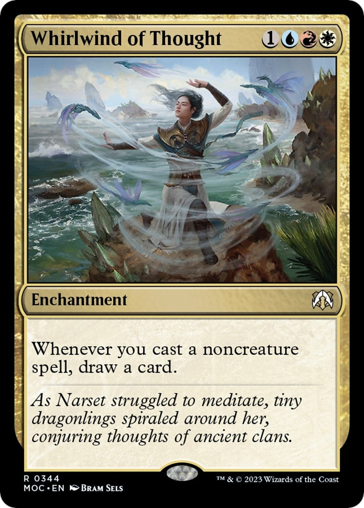 Image for Whirlwind of Thought (344) (Commander: March of the Machine) - Magic: The Gathering