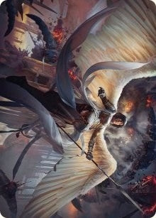 Image for Serra Faithkeeper Art Card (7) (Art Series: March of the Machine) - Magic: The Gathering
