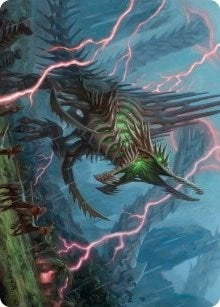 Image for Etali, Primal Sickness Art Card (32) (Art Series: March of the Machine) - Magic: The Gathering